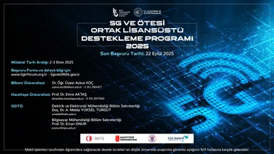 5G ve Ötesi Ortak Lisansüstü Destekleme Programı